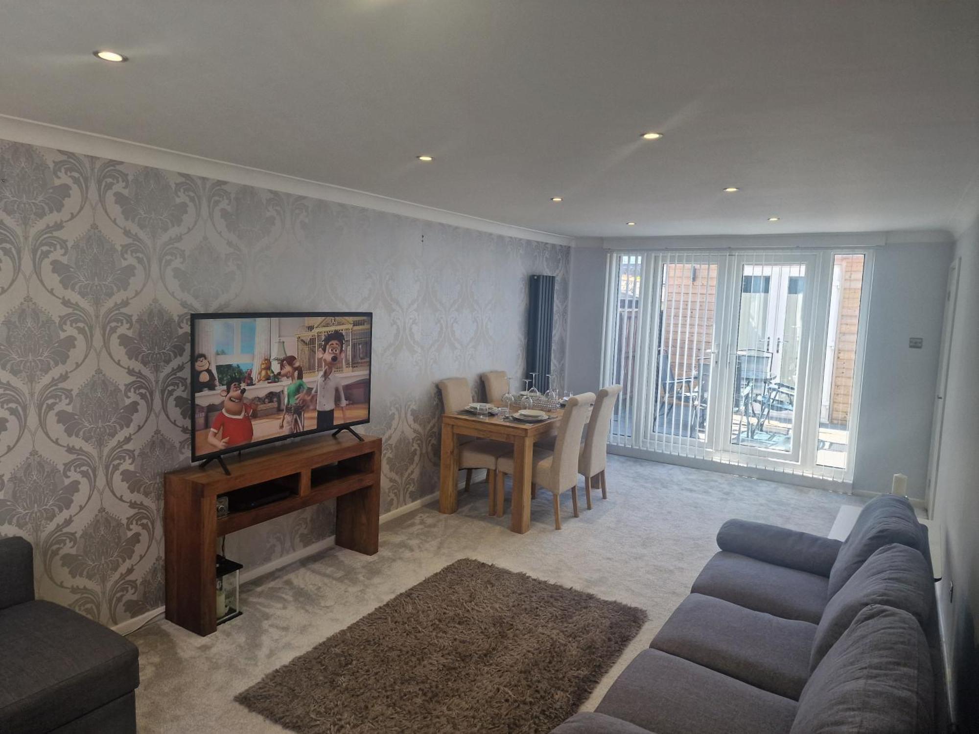 Apartmán Stylish & Modern 2 Bed House With Free Parking Leeds Leeds  Exteriér fotografie